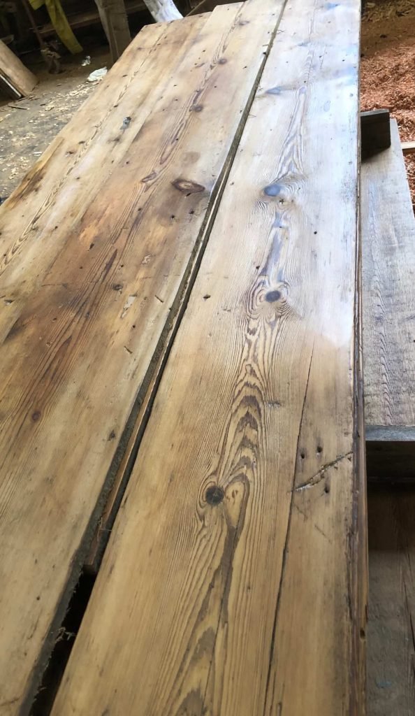 Reclaimed Georgian Floorboards