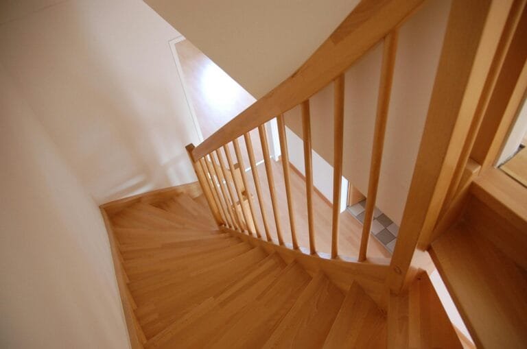 wood stairs